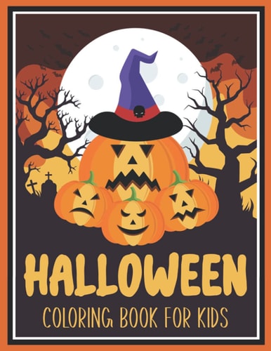 Halloween Coloring Book For Kids Collection of Fun, Original & Unique Halloween Coloring Pages For Children !