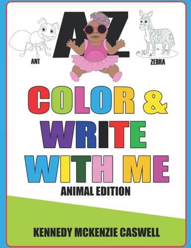 Color & Write With Me Animal Edition