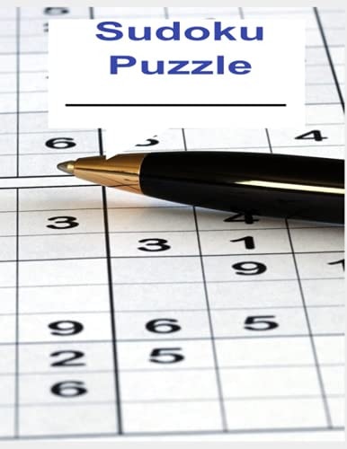 SUDOKU PUZZLE 42 Page of 80 Sudoku Puzzles and Solutions (8.5 X 11 Inches).