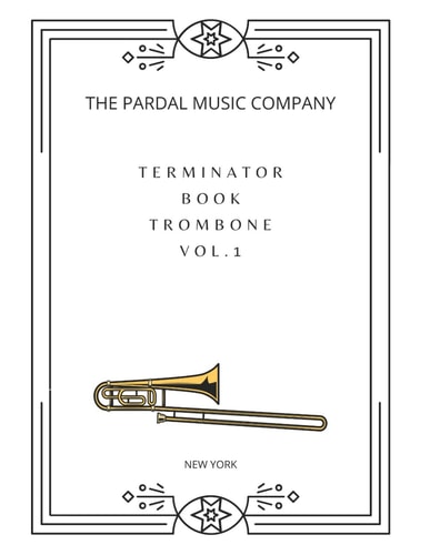 TERMINATOR BOOK TROMBONE Vol.1 New York