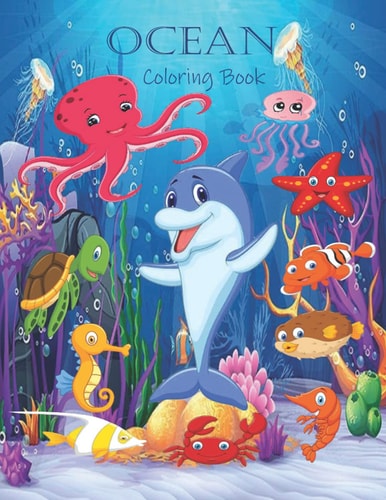 Ocean Ocean Coloring Book for Kids
