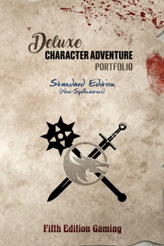 Deluxe Character Adventure Portfolio Non-Spell Caster Edition (Standard Edition)