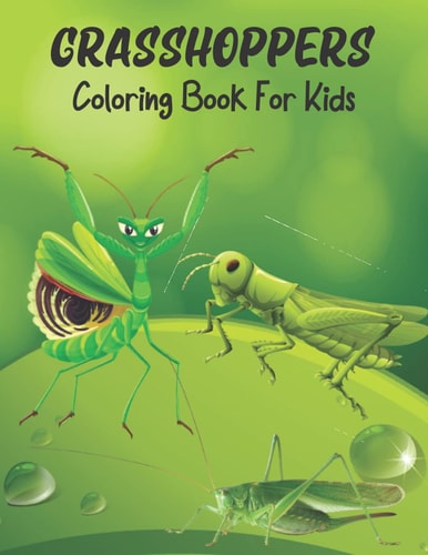 Grasshoppers Coloring Book For Kids Grasshoppers Coloring Book for Kids . 37 Grasshoppers Design All Kids
