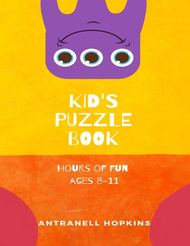Kids Puzzle Book For Ages 8-11