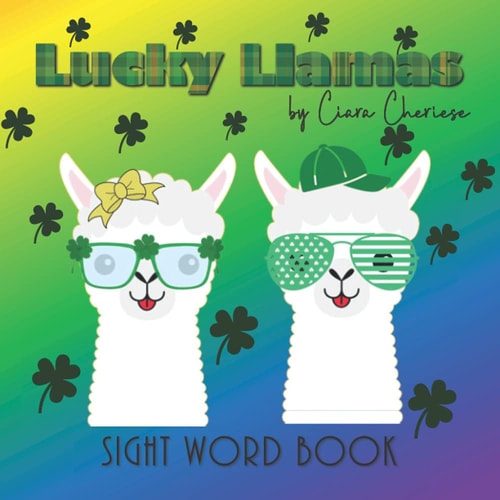 LUCKY LLAMAS Picture Book, Early Learning Beginner Reader, Sight Words, Lucky, Emotions... and Feelings