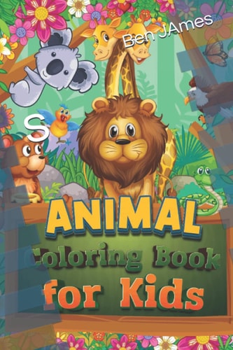 The Animal Coloring Book For Kids