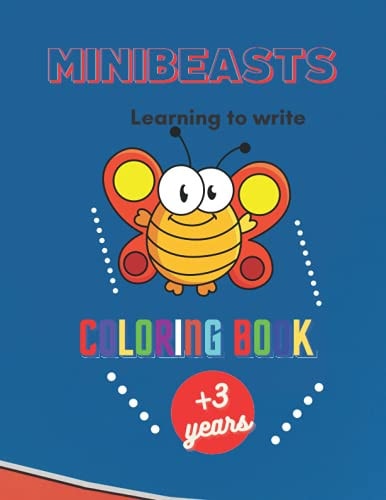 Minibeasts Coloring Book