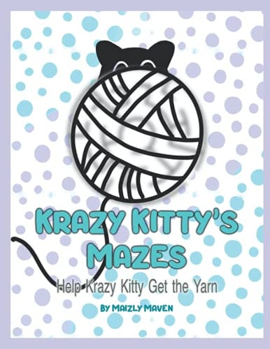 Krazy Kitty's Mazes Help Krazy Kitty Get the Yarn