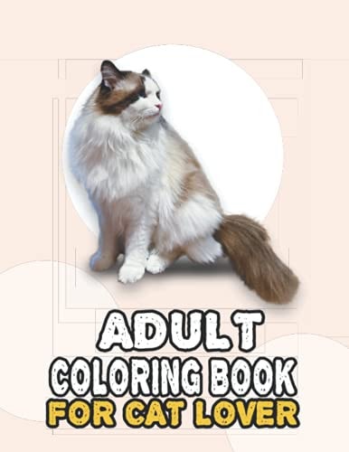 Adult Coloring Book For Cat Lover A Fun Easy, Relaxing, Stress Relieving Beautiful Cats Large Print Adult Coloring Book Of Kittens, Kitty And Cats, Meditate Color Relax, Large Print Cat Coloring Book For Adults Relaxation