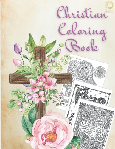 Christian Coloring Book Christian and Motivational Coloring Book