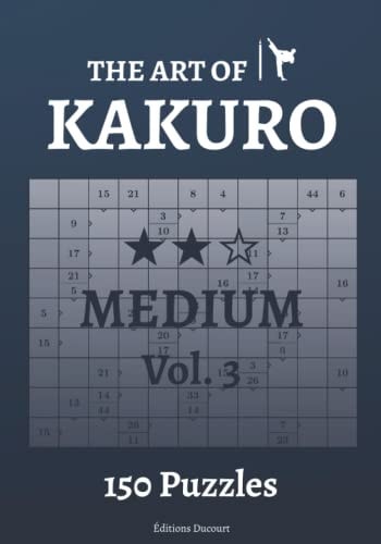 The Art of Kakuro Medium Vol.3
