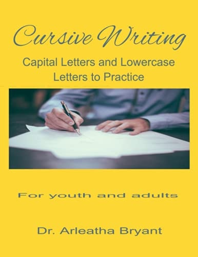 Cursive Writing Capital Letters and Lowercase Letters to Practice
