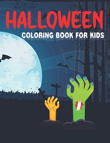 Halloween Coloring Book For Kids Great Coloring Books For Adults Kids, A Unique Collection Of Halloween Coloring Book