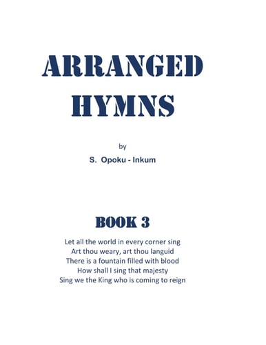Arranged Hymns Book 3
