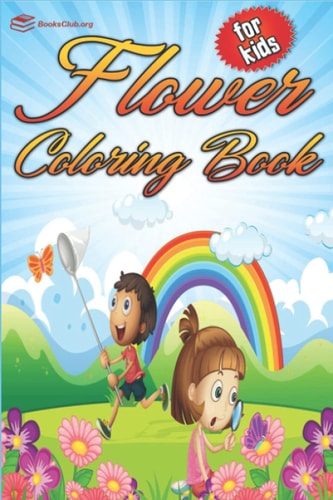 Flower Coloring Book for Kids