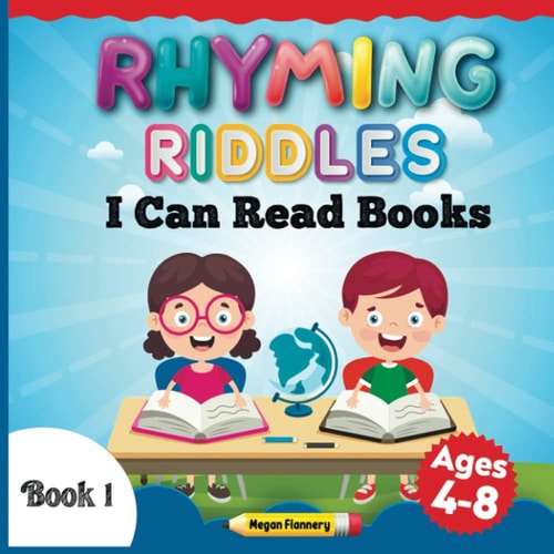 Rhyming Riddles for Kids Ages 4-8 I Can Read Books My First. Rhyming Children Book. Beginning Reader Book for Boys and Girls