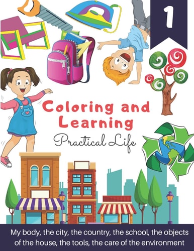 Coloring And Learnin Practical Life