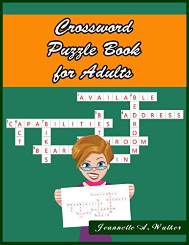 Crossword Puzzle Book for Adults Easy Puzzles to Entertain Your Brain