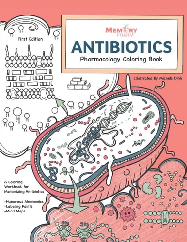 Antibiotics Pharmacology Coloring Book Antibiotics