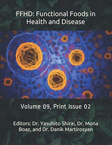 Ffhd Functional Foods in Health and Disease: Volume 09, Print Issue 02