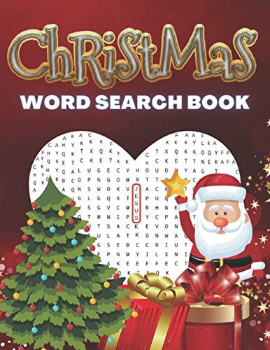 Christmas Word Search Book Feel The Magic Of These Special Days. Great, Relaxing Fun For Adults and Children.A Great Idea for Gift