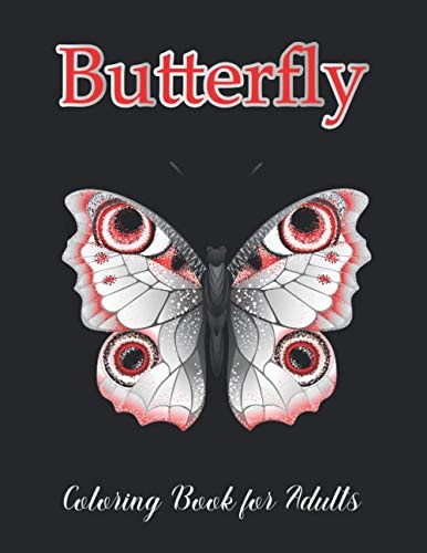Butterfly Coloring Book for Adults Largest Collection Available Butterfly Colouring Book Pictures For Relaxation