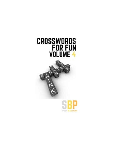 Crosswords For Fun Volume 4