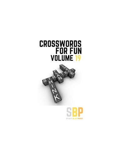 Crosswords For Fun Volume 19