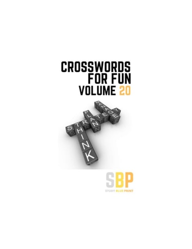 Crosswords For Fun Volume 20