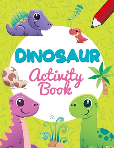 Dinosaur Activity Books Wonderful Book For Kids 6-8