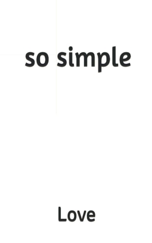 So Simple