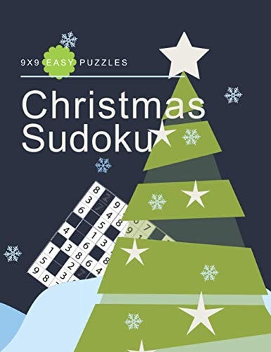 Christmas Sudoku 9X9 Easy Puzzles 200 Sudoku Puzzles Book Easy & Medium Sudoku Puzzles For Adults