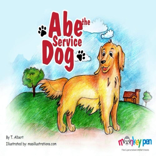 Abe the Service Dog