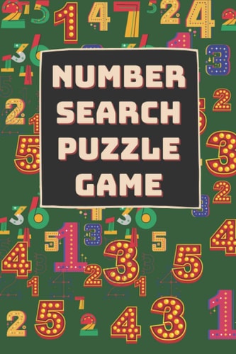 Number Search Puzzle Memory/Cognitive Health Improving Activity Game Book. Appropriate for Elder/seniors. Engaging & Entertaining Activity Book