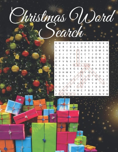 Christmas Word Search Santa Word Search Puzzle Book for Adults and Kids