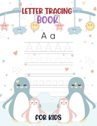 Letter Tracing Book for Kids Alphabet Handwriting Practice Workbook for Kids