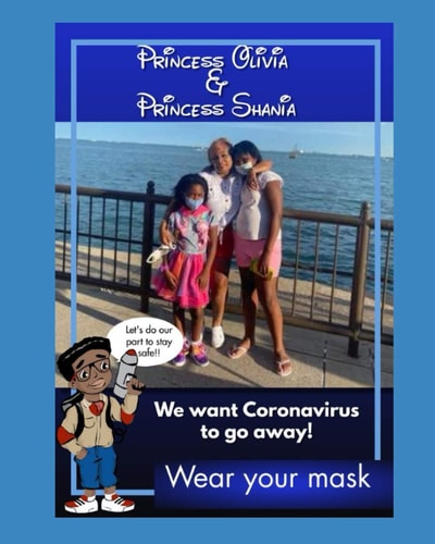 Princess Olivia and Princess Shania We Want Coronavirus to Go Away
