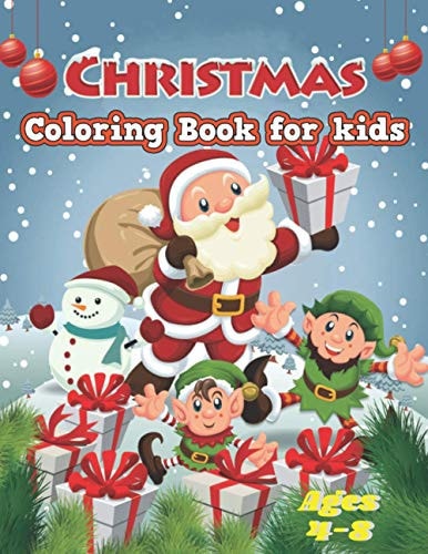 Christmas Easy and Cute Christmas Holiday Coloring Designs for Children