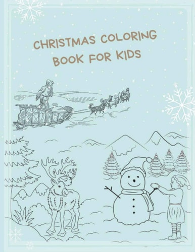 Christmas Coloring Book For Kids