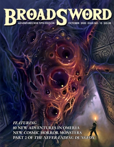 BroadSword Monthly #10 Adventures for Fifth Edition