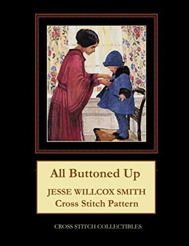 All Buttoned Up Jesse Willcox Smith Cross Stitch Pattern