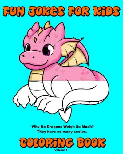 Fun Jokes For Kids Coloring Book