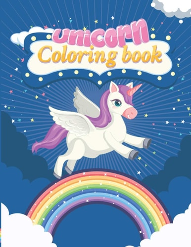 Unicorn Coloring Book For Kids