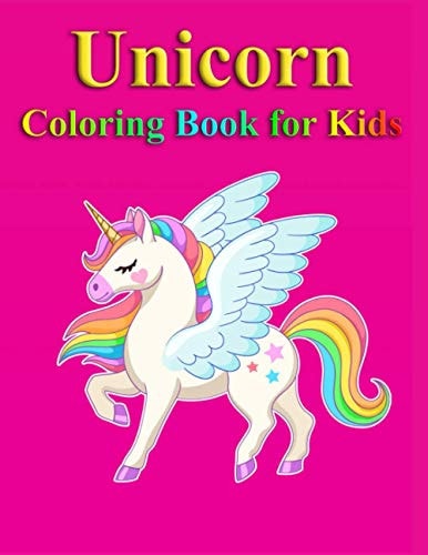 Unicorn Coloring Book For Kids Beautiful Pink Unicorn Coloring Book For Girls Ages 4-8,6-8, Little Pony Drawing Book Gift Great For Any Holiday Or Special Occasion