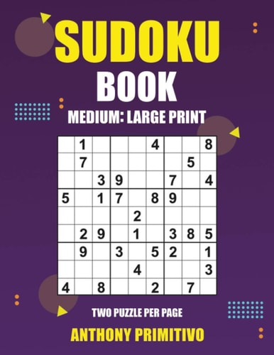 Sudoku Book Medium: Large Print 300 Sudoku