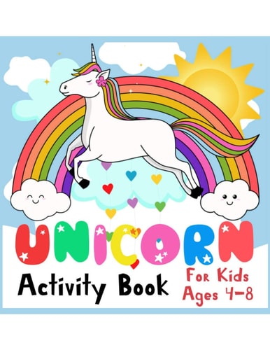 Unicorn Activity Book for Kids Ages 4-8 Activity Book for Girls