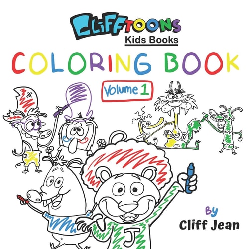 CliffToons Kids Books Coloring Book Volume 1