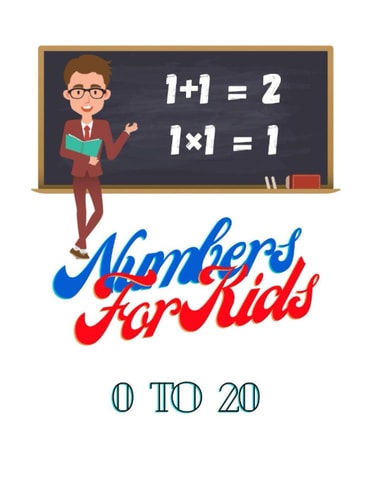 Numbers For Kids 0 to 20 Pre-school Number Teaching Keep Calm And Learn Counting