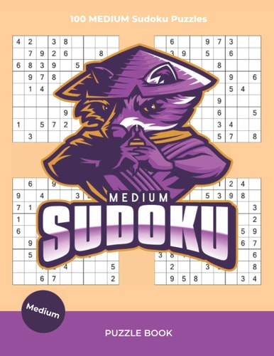 Medium Sudoku Puzzle Book 100 Large Print Sudoku Puzzles For Adults and Seniors With Solutions (vol.1)