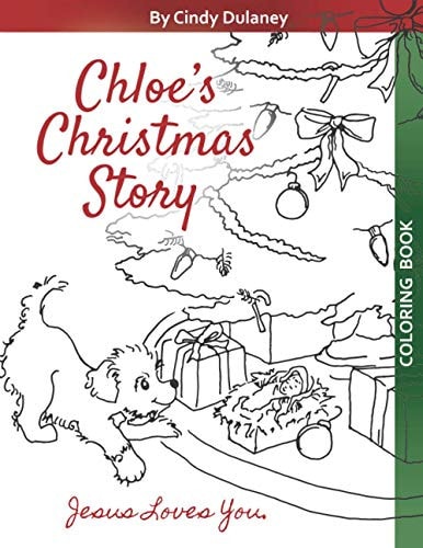 Chloe's Christmas Story [Coloring Book]